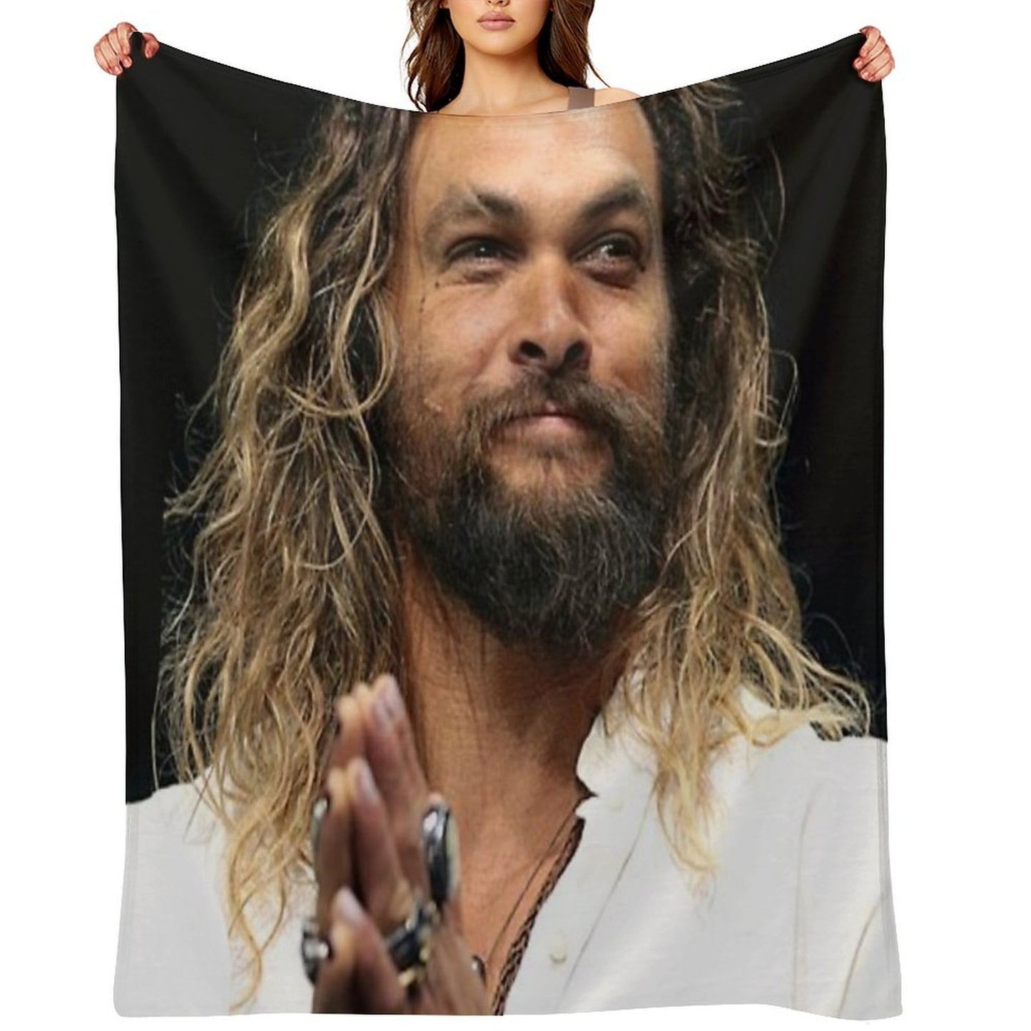 Jason Momoa Lightweight Throw Blanket