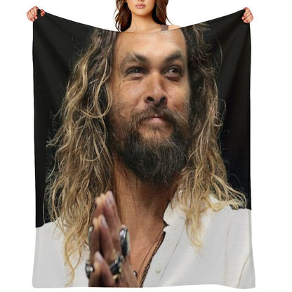 Jason Momoa Lightweight Throw Blanket