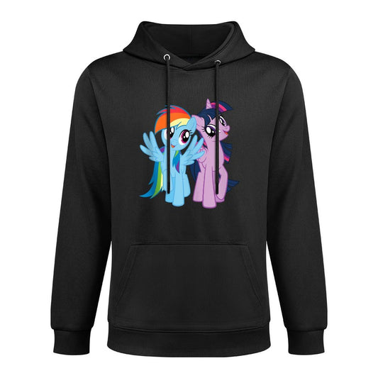My Little Pony Rainbow Dash And Twilight Sparkle Machine Washable Hoodie