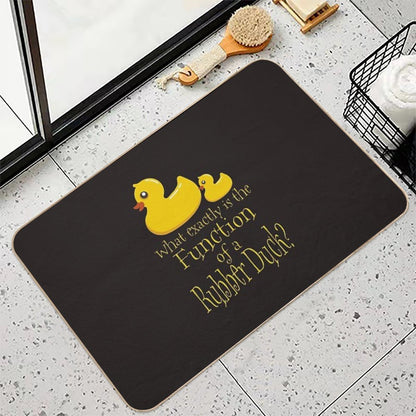 Rubber Ducky  Easy Maintenance Bath Mat