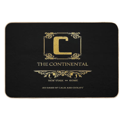 The Continental - Cult Movie  Rapid-Drying Bath Mat