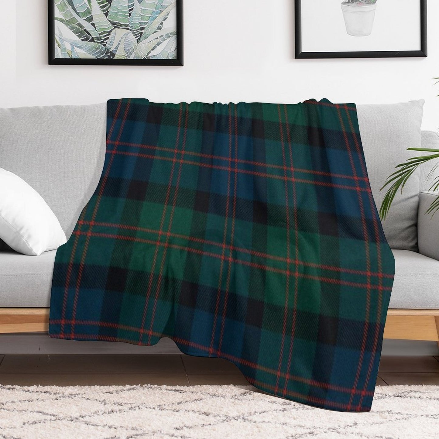 Blair Scottish Tartan Machine-washable Throw Blanket