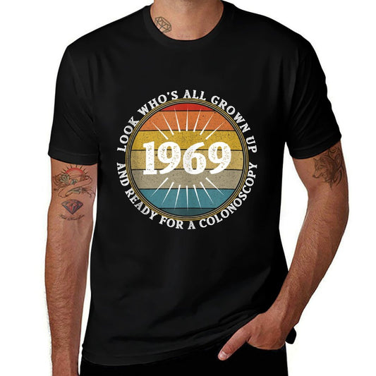 Vintage 1971 Fifty 50th Birthday Gag Joke Father Gift Idea  Soft T-Shirt