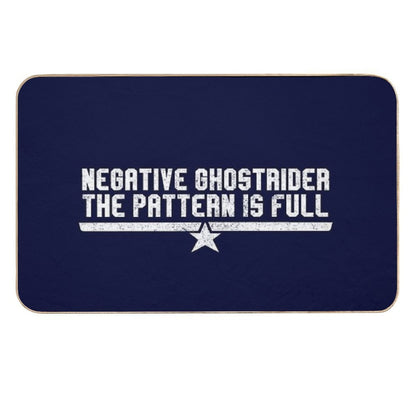 Negative Ghostrider The Pattern Is Full Durable Bath Mat