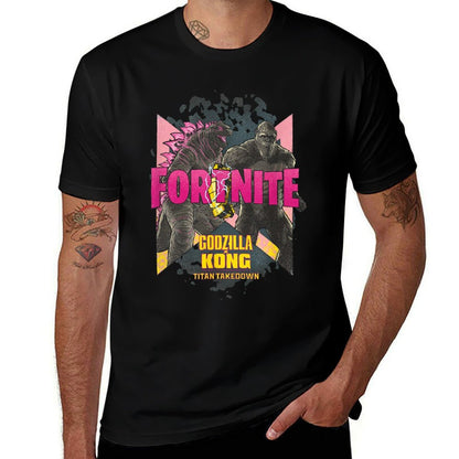 Godzilla X Kong X Fortnite - Officially Licensed  Affordable Price T-Shirt