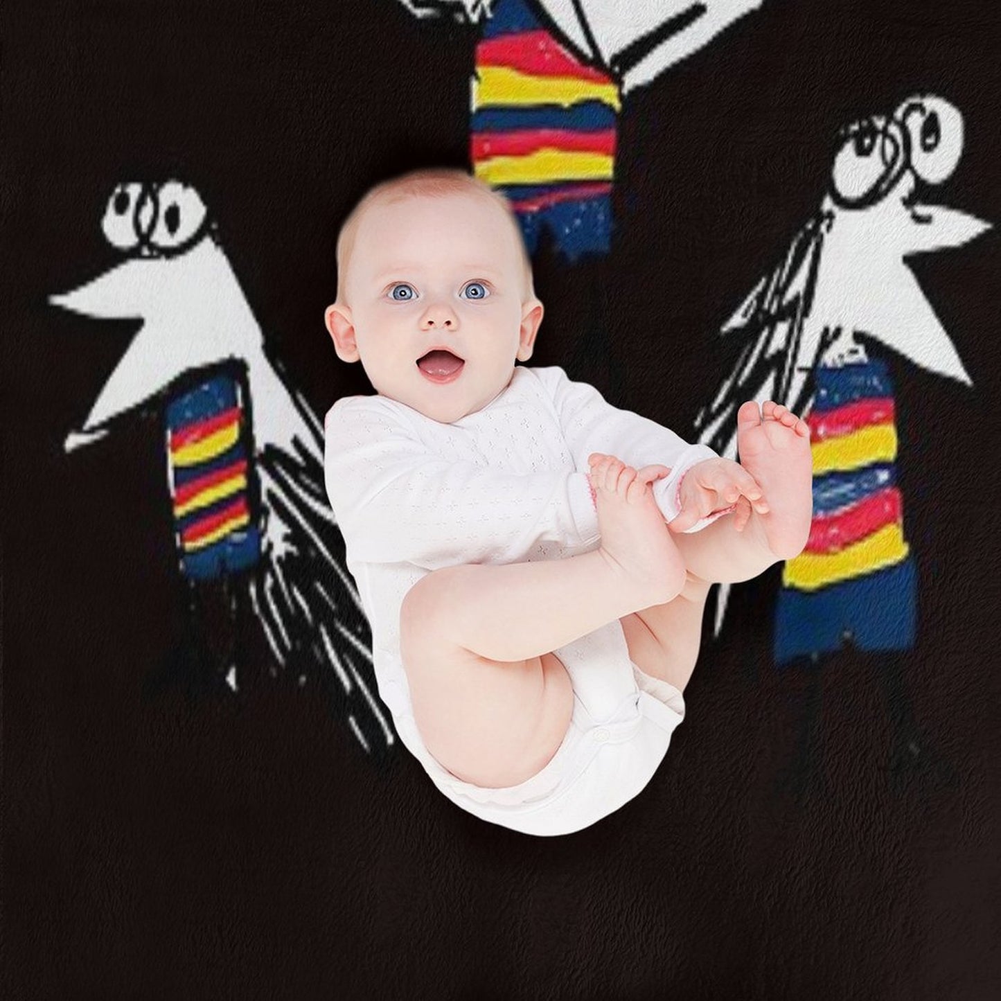 Adelaide Crows Logo Drawing Shrink-resistant Throw Blanket