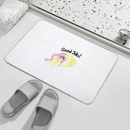 Fluttershy Good Job!  Easy To Clean Bath Mat