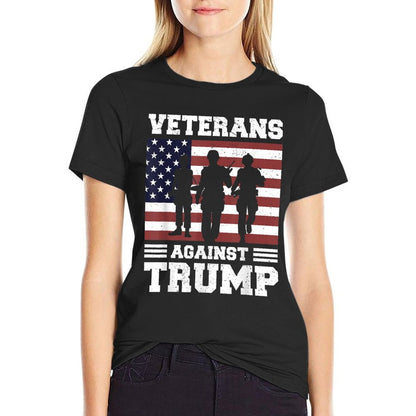 Veterans Against Trump Gift Design  Breathable T-Shirt