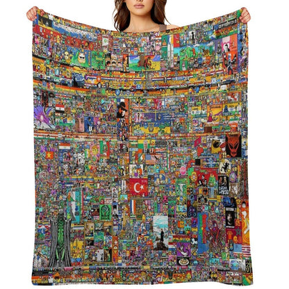 Rplace 2023 Quick-dry Throw Blanket