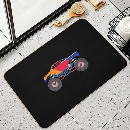 Monster Truck - The Kids' Picture Show  Eco-Friendly Bath Mat