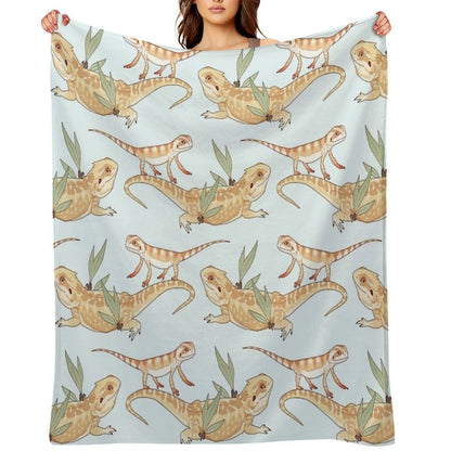 Beardies And Gums Gift-ready Throw Blanket
