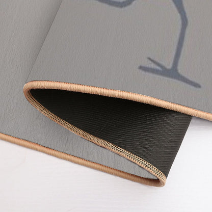 Sandpiper Beach Scene  Slip-Resistant Bath Mat