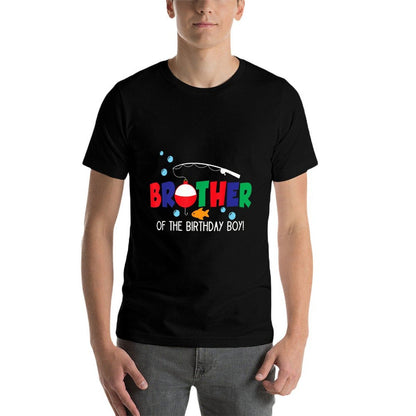 Brother of The Big One Fishing Boy First Birthday Ofishally  Moisture-wicking T-Shirt