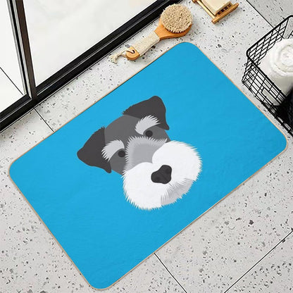 Miniature Schnauzer  Versatile Bath Mat