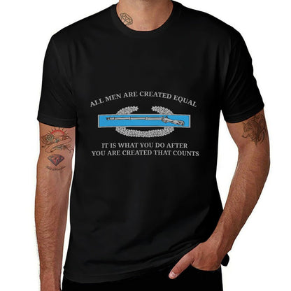 Combat Infantryman Badge (CIB)  Lightweight T-Shirt