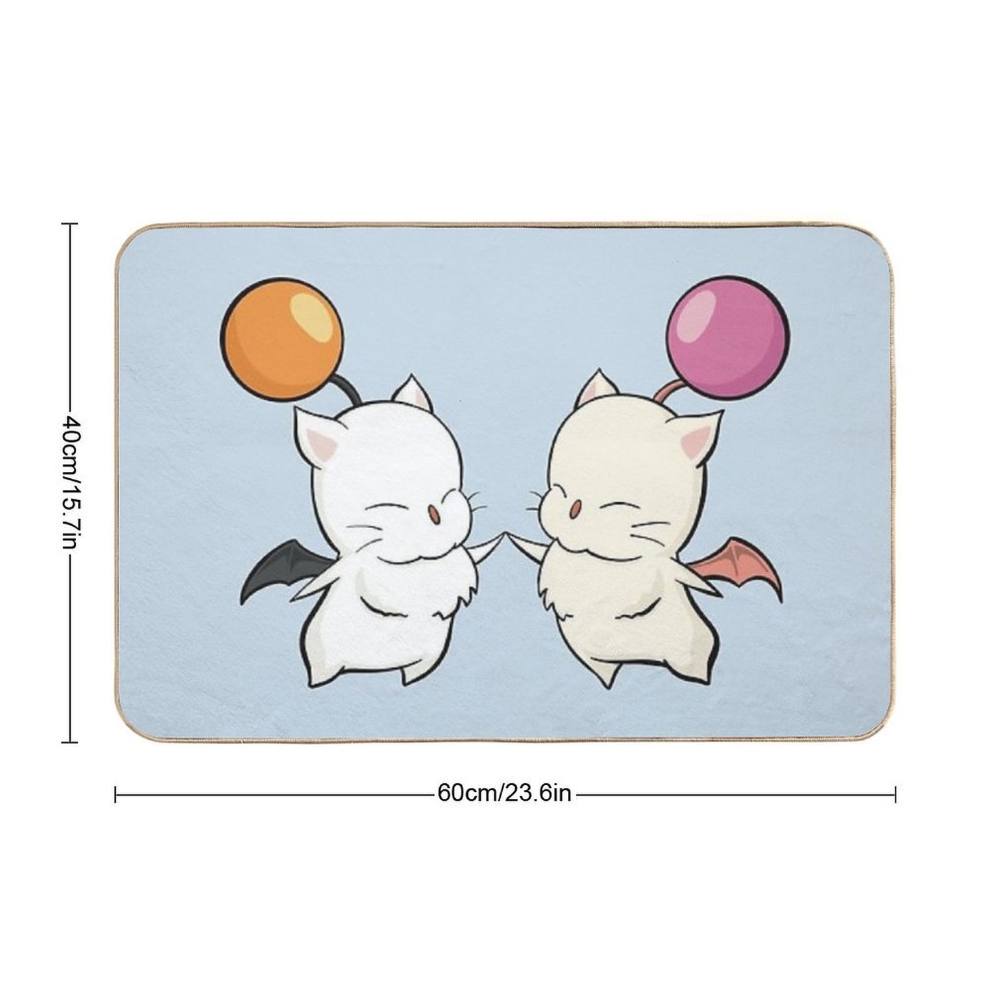 Moogles  High-Traffic Bath Mat