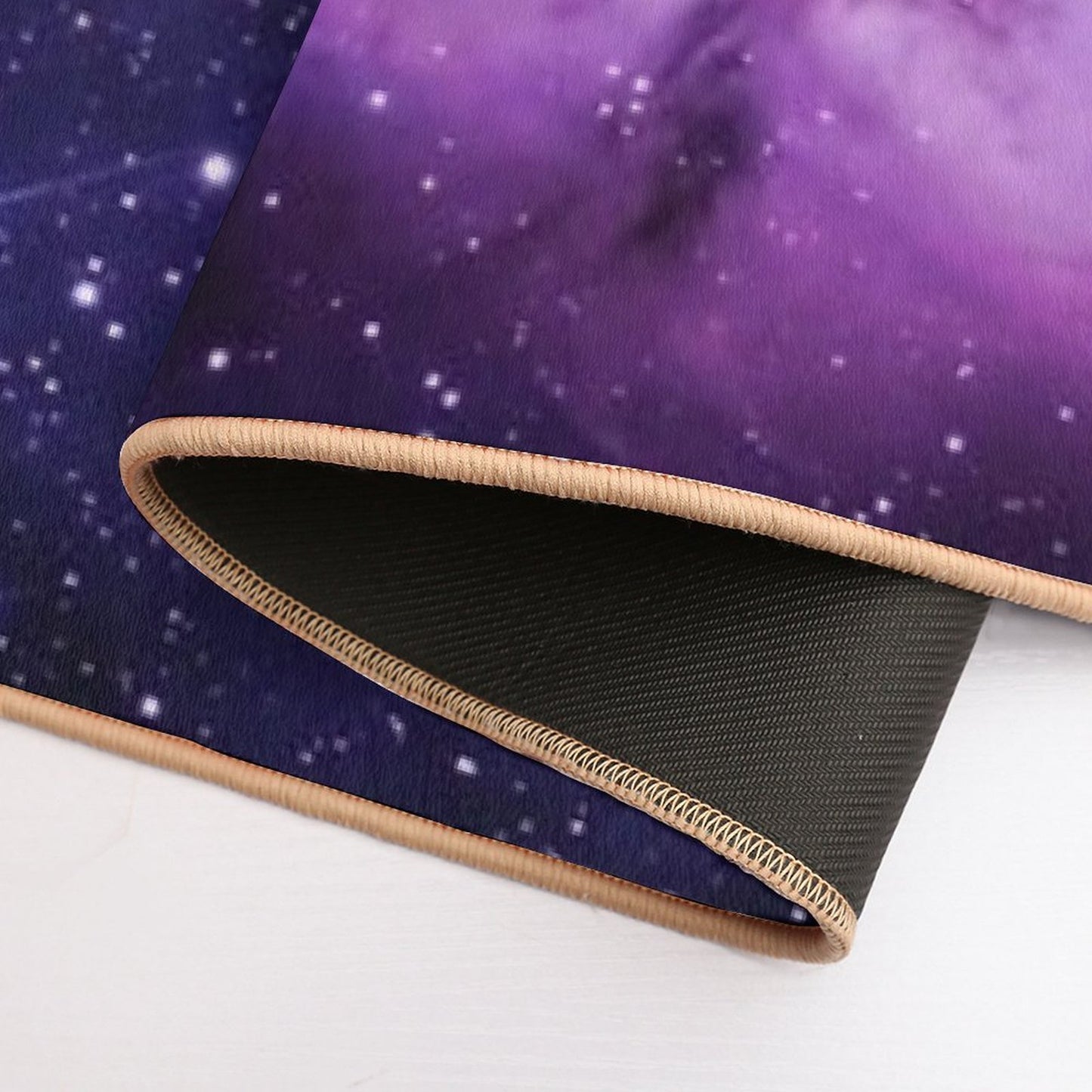 Purple Nebula  Anti-Trip Bath Mat