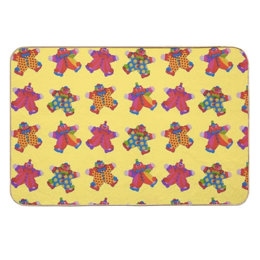 Clown Set  Repositionable Bath Mat
