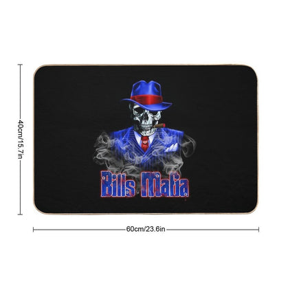 Bills Mafia  Stain-Proof Bath Mat