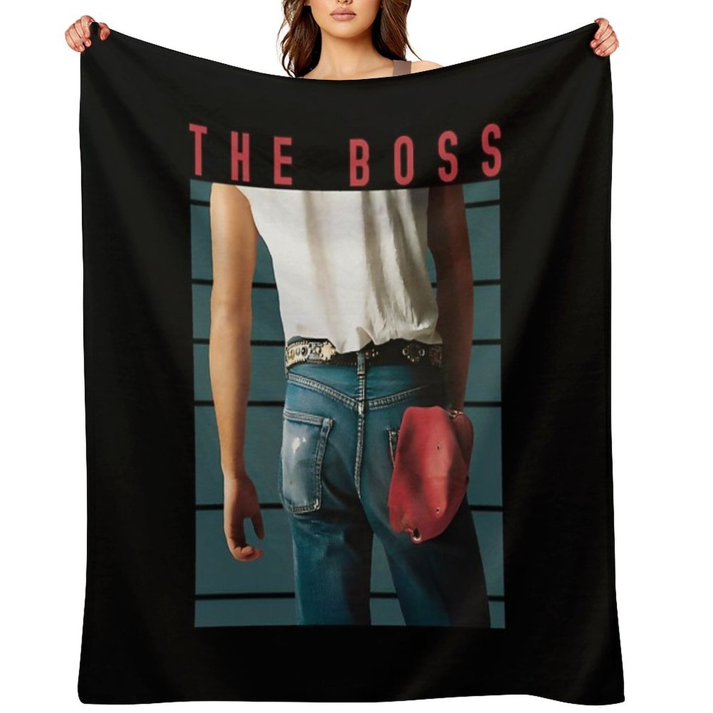 The Boss Springsteen - Bruce Springsteen Compact Throw Blanket