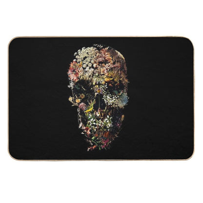 Smyrna Skull  Eco-Friendly Bath Mat
