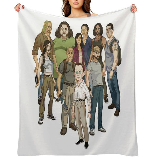 LOST Tv Serie Anti-pilling Throw Blanket