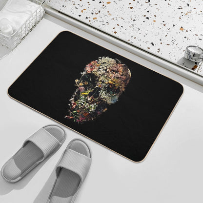 Smyrna Skull  Eco-Friendly Bath Mat