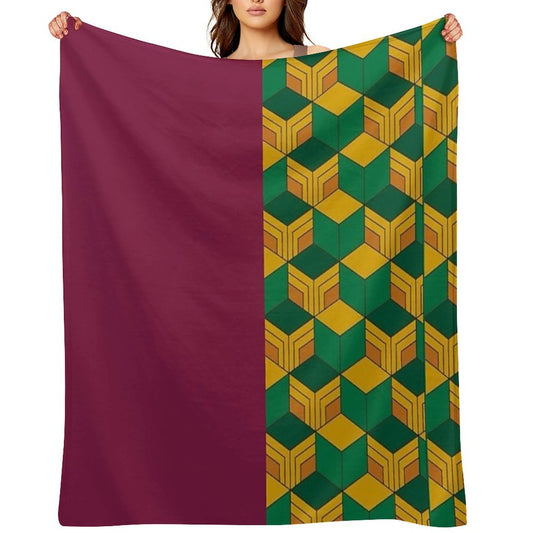 Tomioka Velvety-soft Throw Blanket