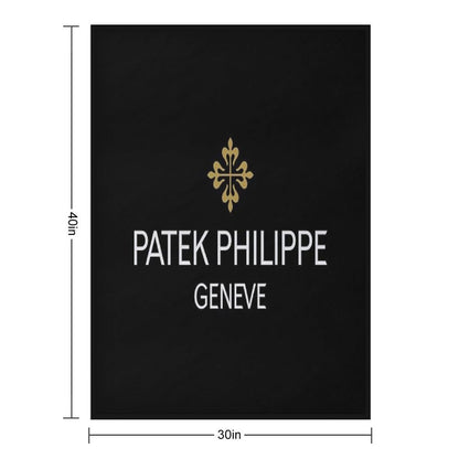 The Patek Philippe Watch Watches Easy Care Throw Blanket