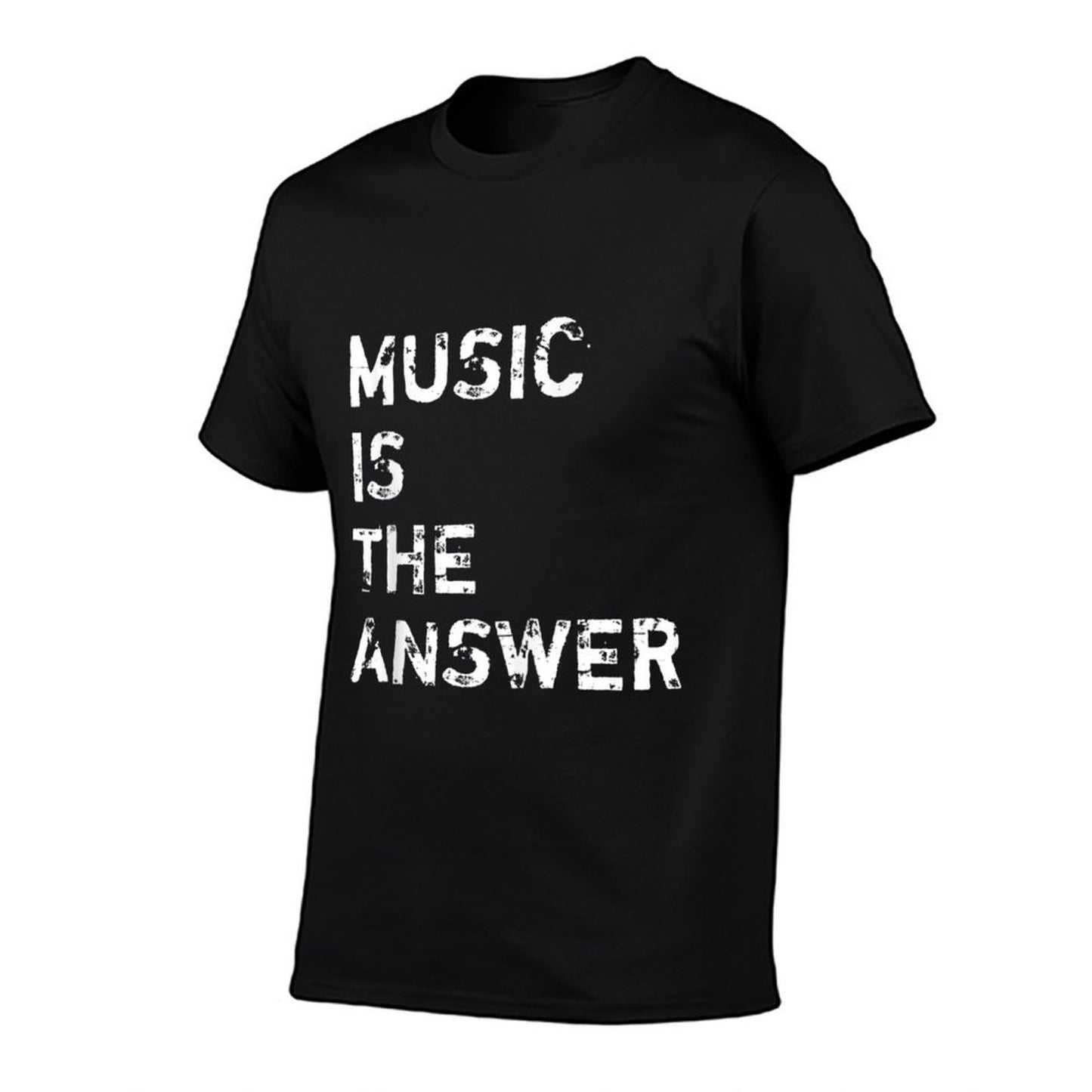 Music Is The Answer DJ  Cotton T-Shirt