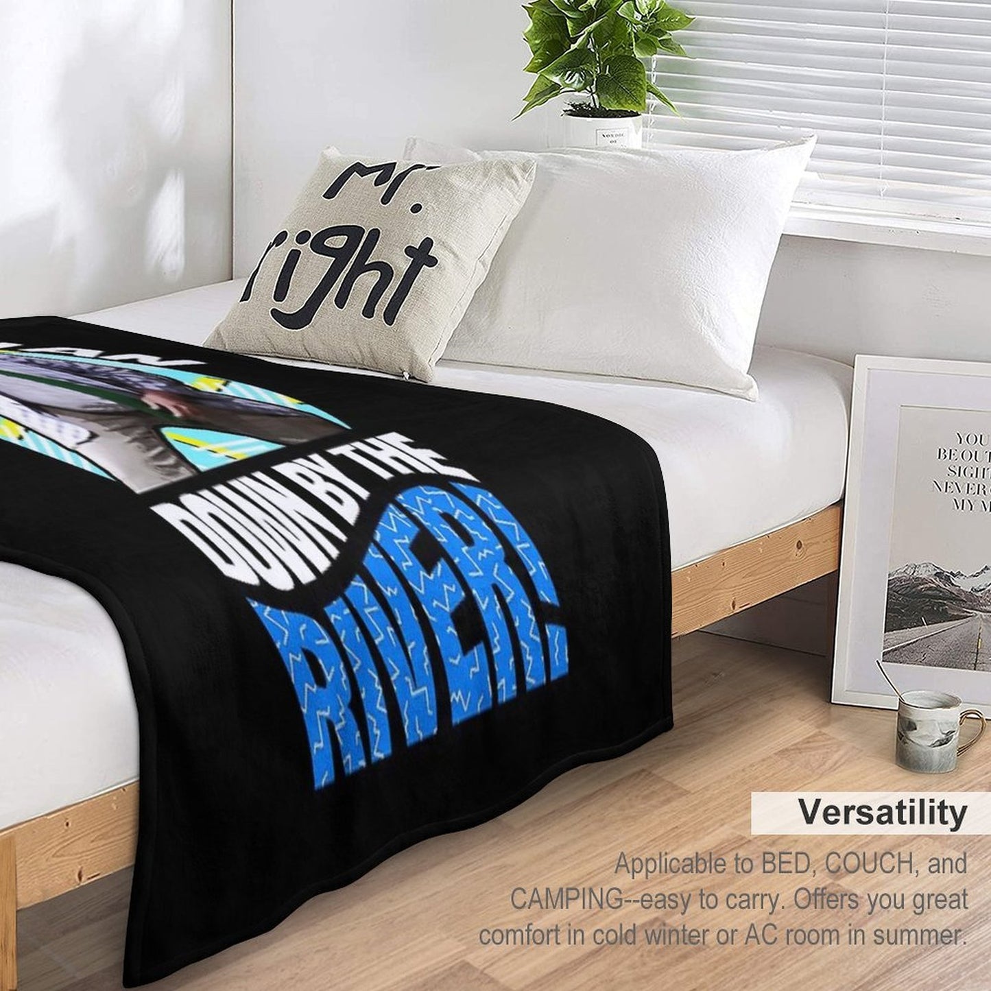 Chris Farley - Matt Foley Nostalgia Graphic Versatility Throw Blanket