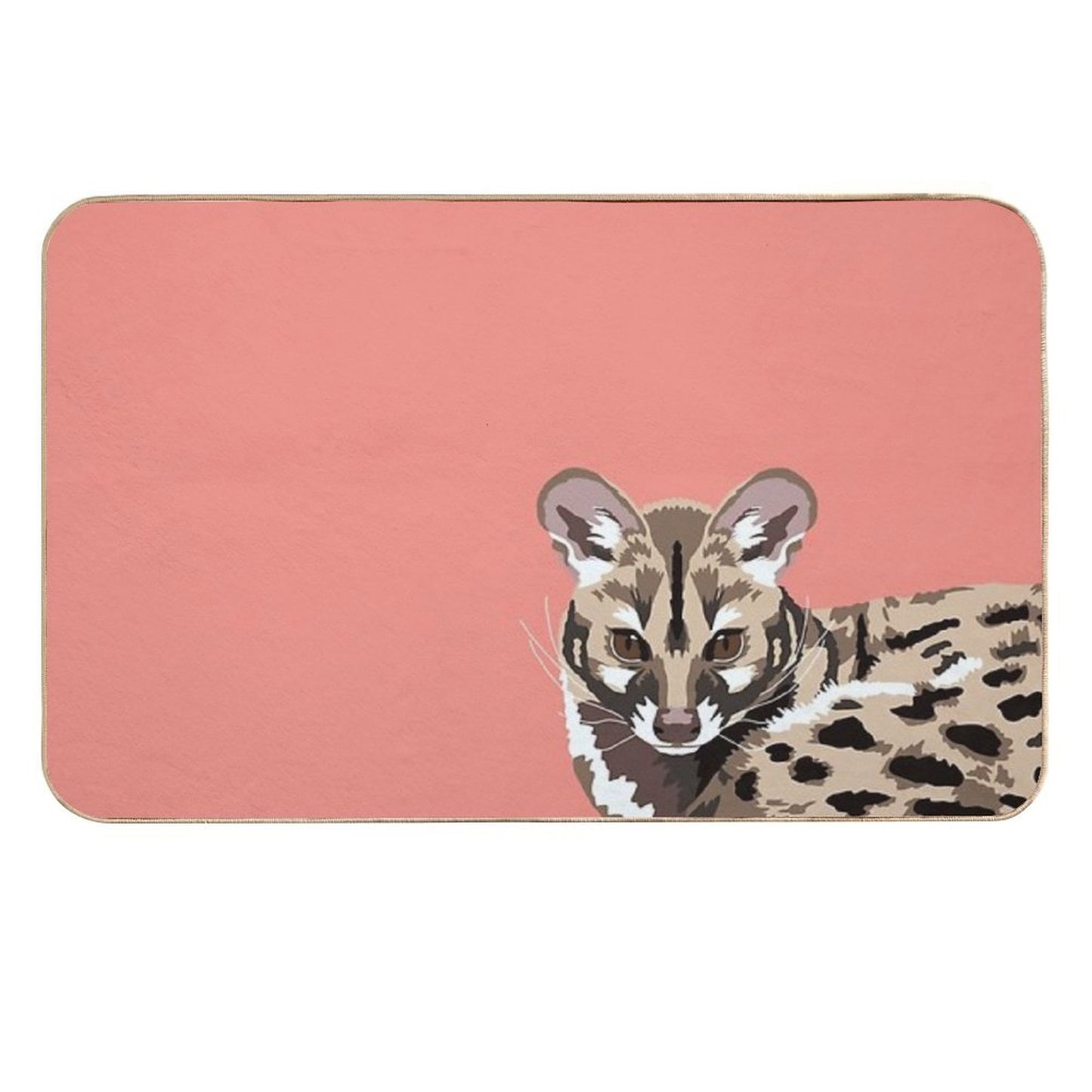 Genet Portrait  Toxin-Free Bath Mat