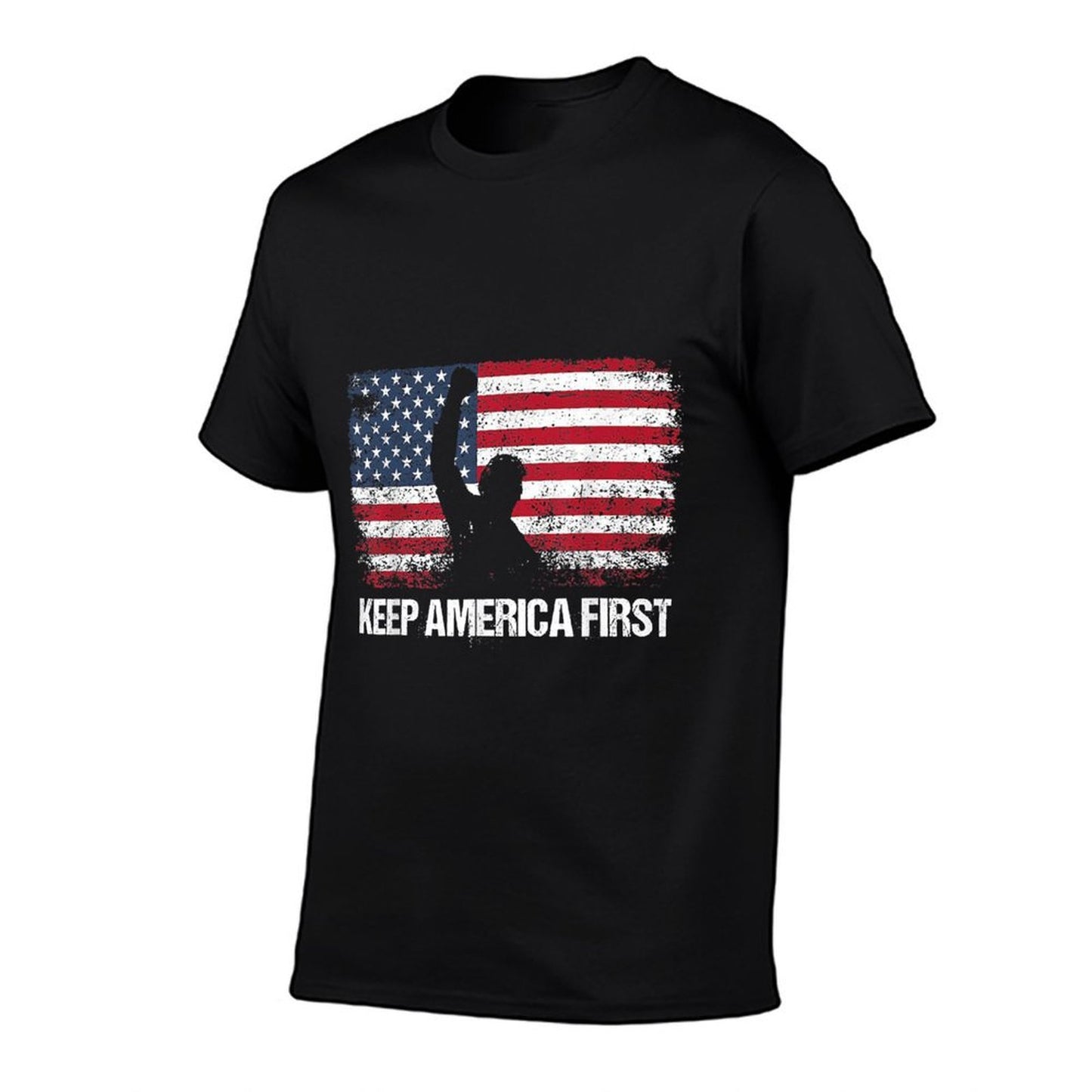 Trump Keep America First  Cotton T-Shirt