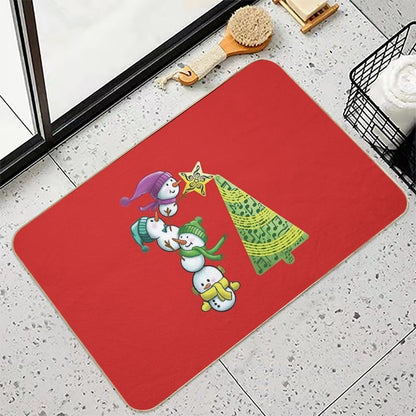 Musical Christmas  Dirt-Trapping Bath Mat