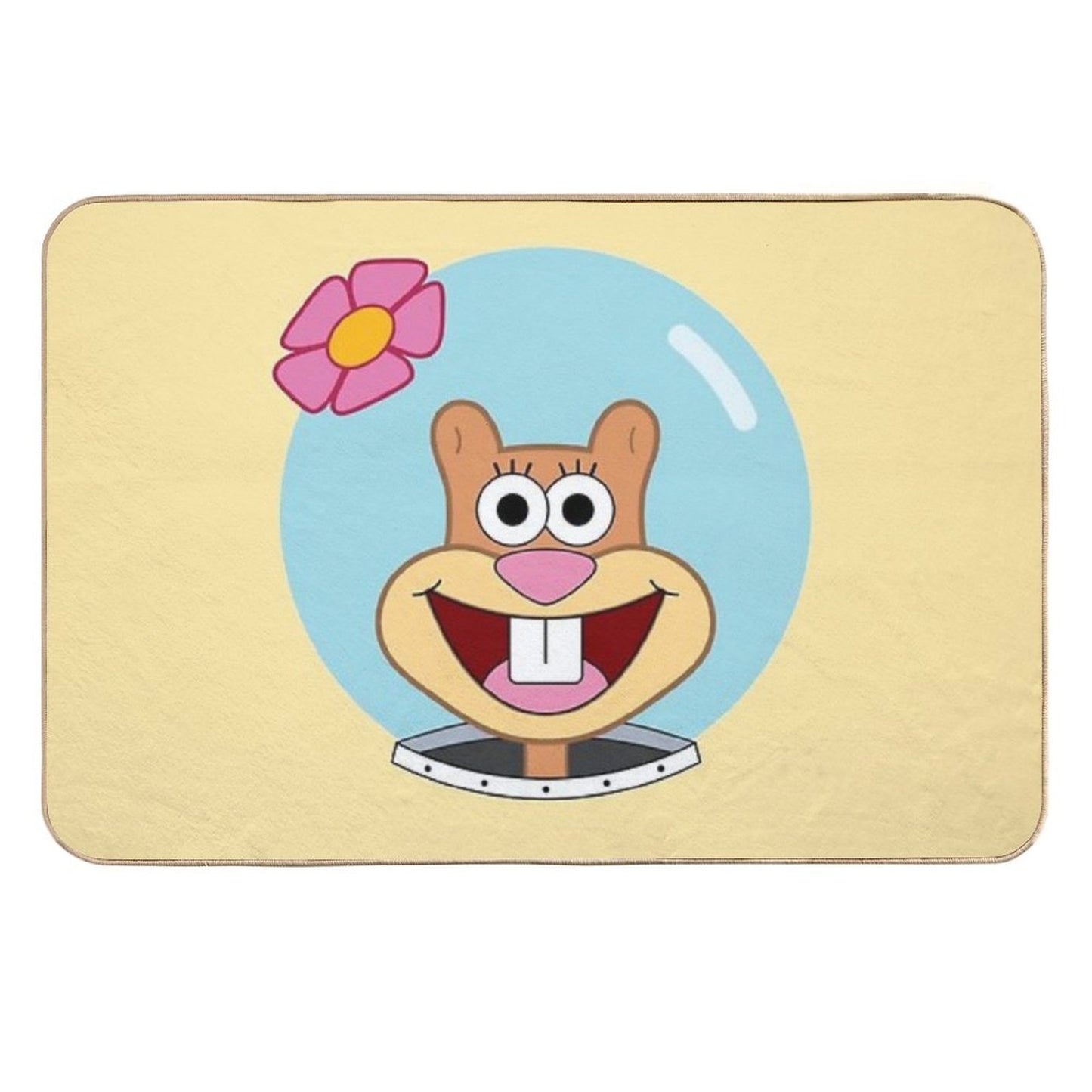 Sandy Cheeks  Dirt-Trapping Bath Mat