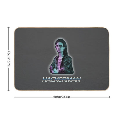 SALE Kung Fury - Hackerman Design  Toxin-Free Bath Mat