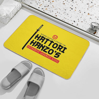 Japanese Steel Dark Version  Long-Lasting Bath Mat