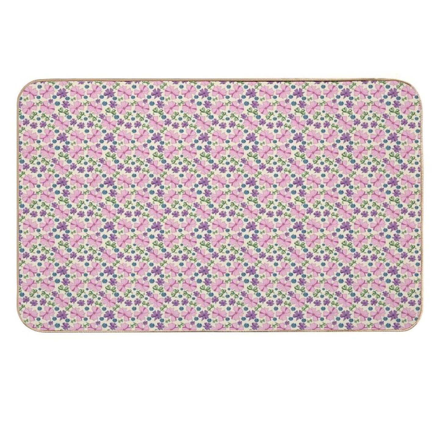 Ribbons & Bows Galore  Toxin-Free Bath Mat