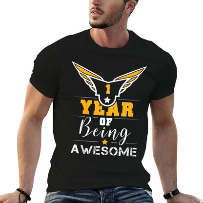 Kids Vintage Limited Edition Funny 1 Year Old Gift 1st Birthday  Durable T-Shirt