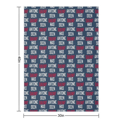 Has Anyone Seen Gavin Machine-washable Throw Blanket