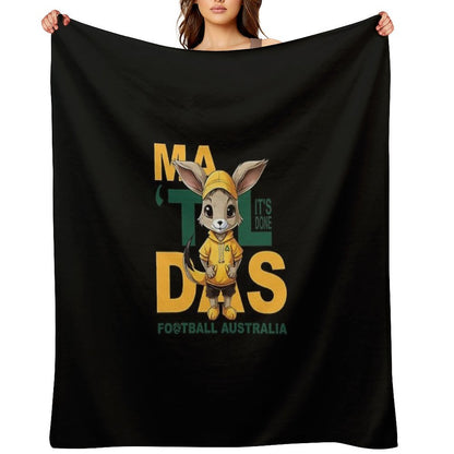 Matilda's Soccer Eco-conscious Throw Blanket