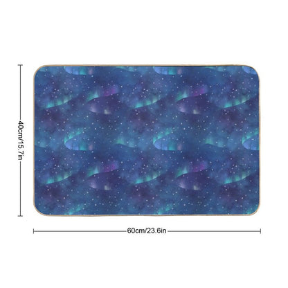 Aurora Borealis  Eco-Friendly Bath Mat