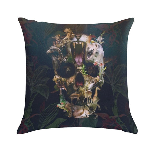 Kingdom Soft Hidden Zipper Throw Pillow