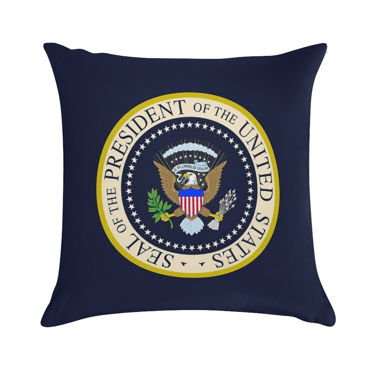 Seal of The President of The United States Soft Decorative Cover Throw Pillow