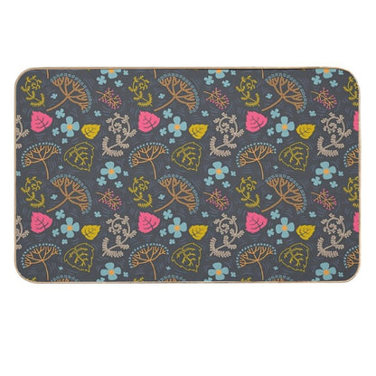 Dark Pond Pattern.  Versatile Bath Mat