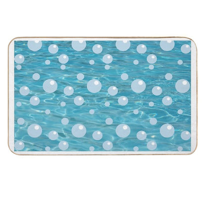 Watery Scene  Anti-Trip Bath Mat