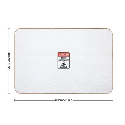 Dihydrogen Monoxide  Rapid-Drying Bath Mat