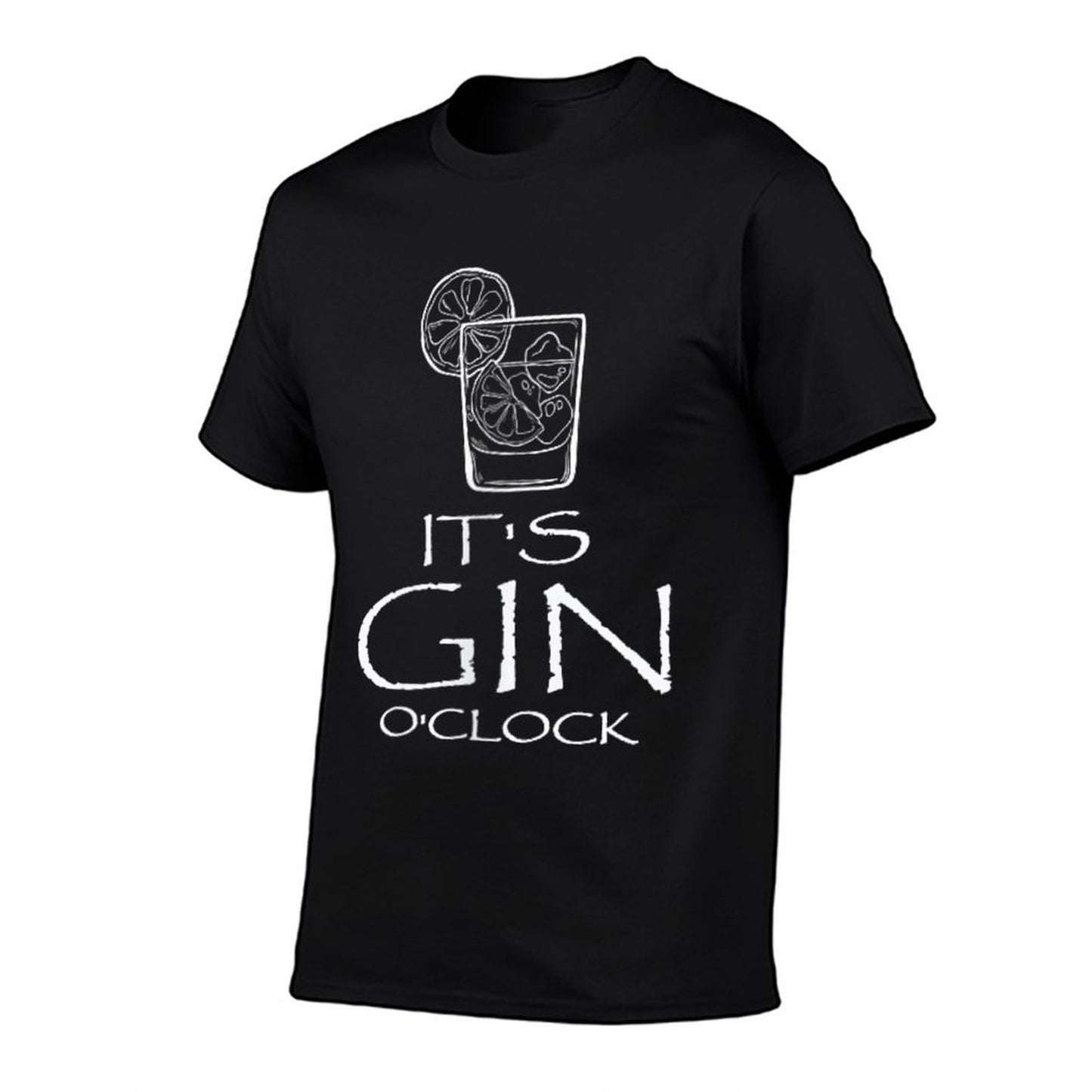 Funny Gin Tonic Saying Oh Its Gin OClock  Quick-drying T-Shirt