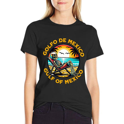 Golfo De Mexico Viva Gulf of Mexico Gulf America Premium  Eco-friendly Material T-Shirt