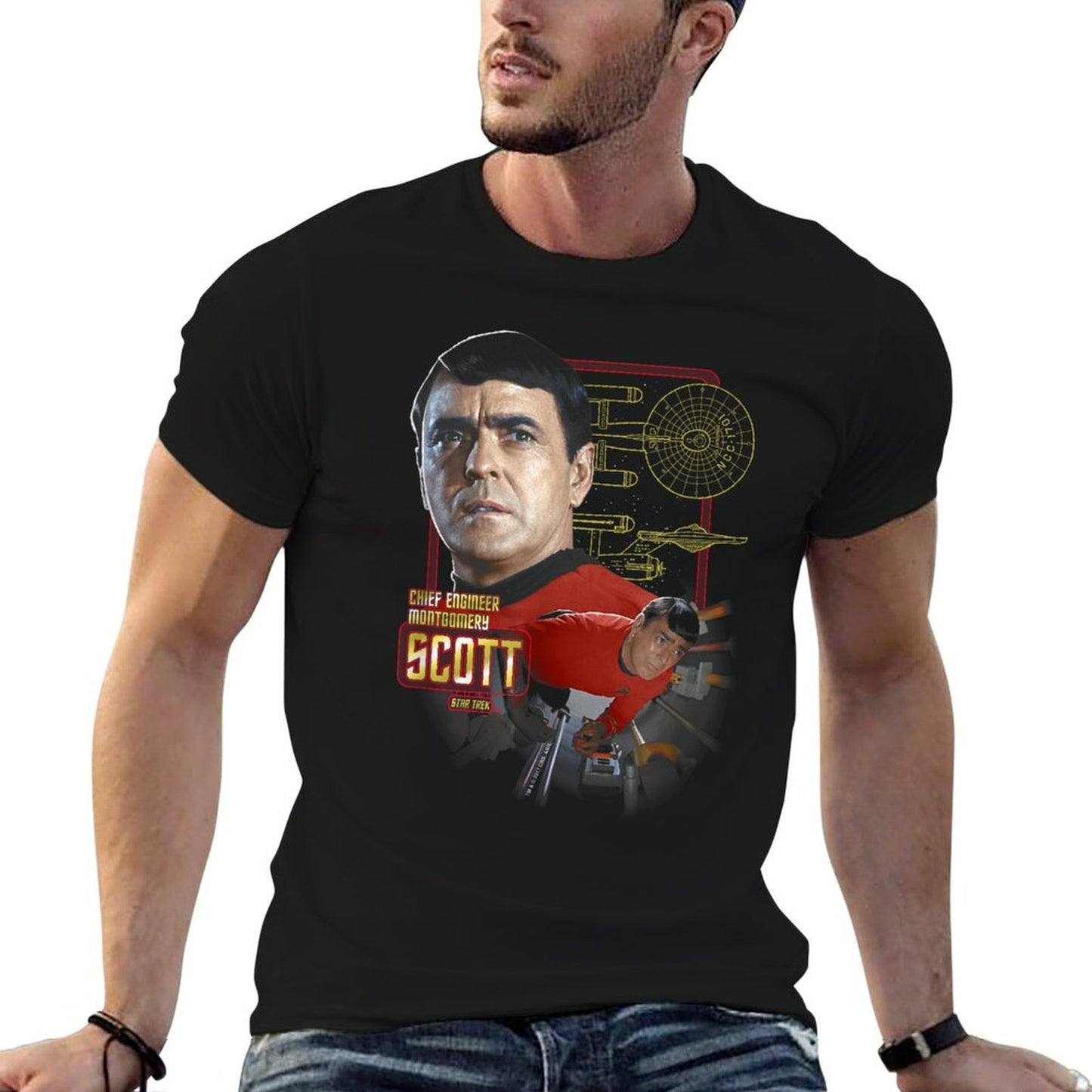 Star Trek Chief Engineer Scott Comfortable T-Shirt